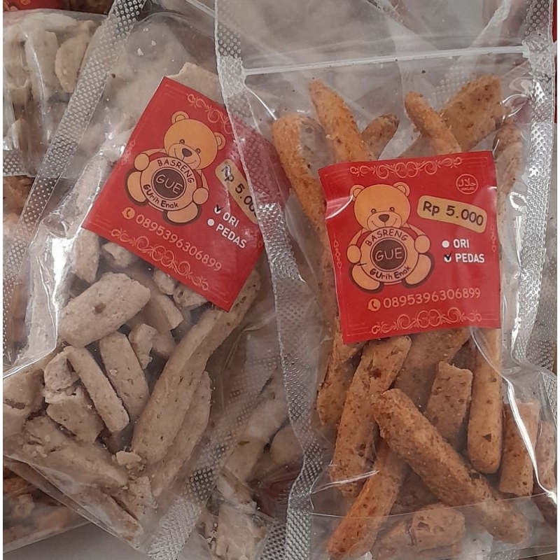 

Basreng GUE Viral Malang / Basreng varian pedas asin 55g