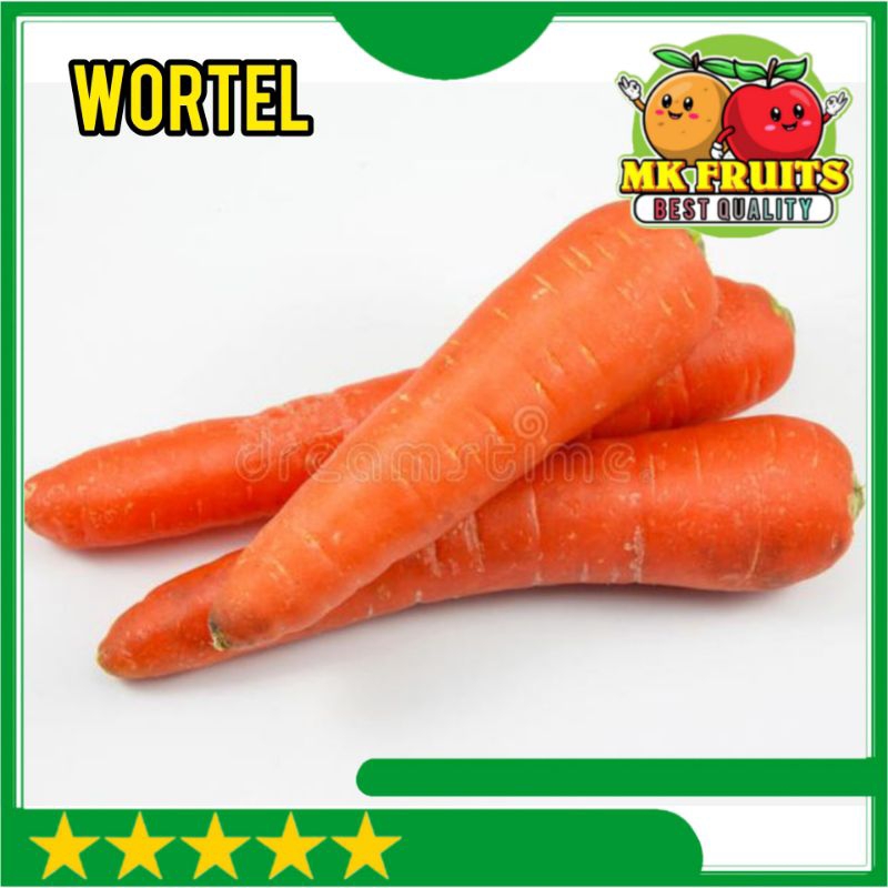 

WORTEL SEGAR LOKAL [per 250 gram] MK Fruits