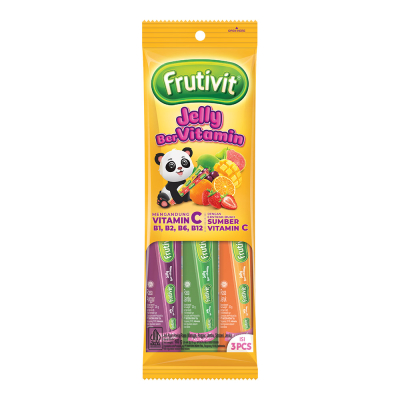 

Frutivit Jeli Stik Bervitamin Aneka Rasa 3 x 20 g