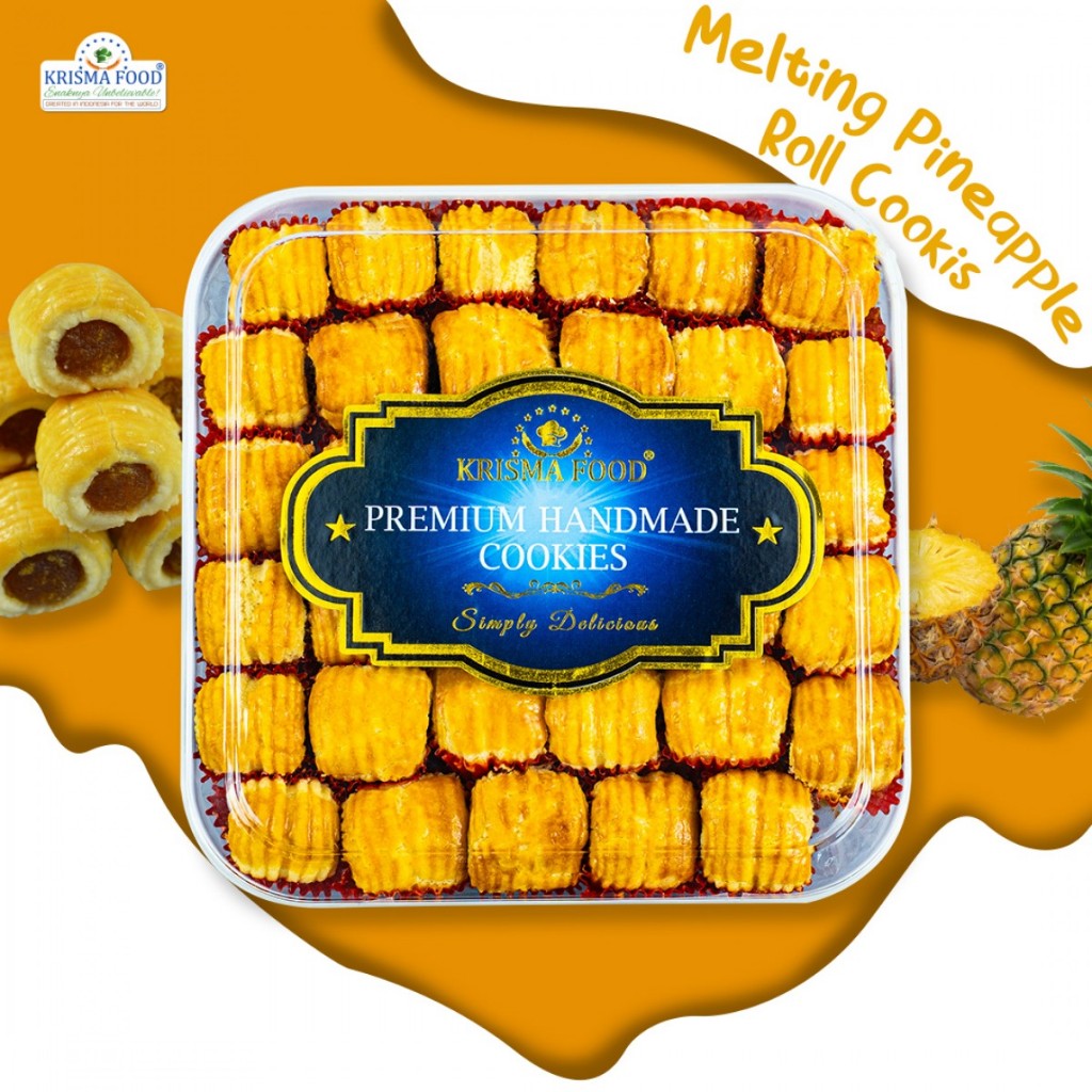 

Nastar Melting Pineapple Roll Cookies