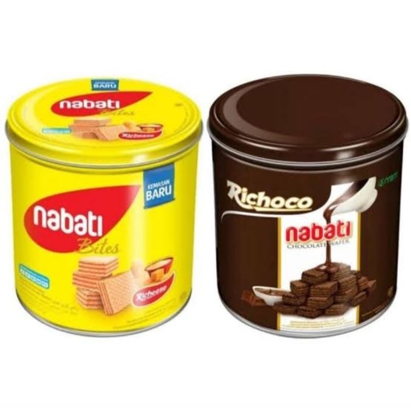 

Nabati Bites Wafer Coklat Richoco Kaleng 240g / Richeese Wafer Keju