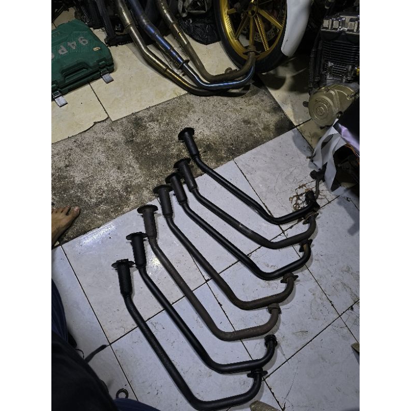 leheran knalpot ori satria fu copotan