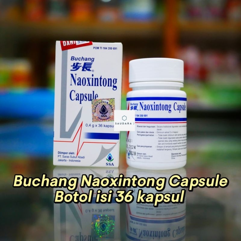 Buchang NAOXINTONG Capsule - Botol isi 36 kapsul