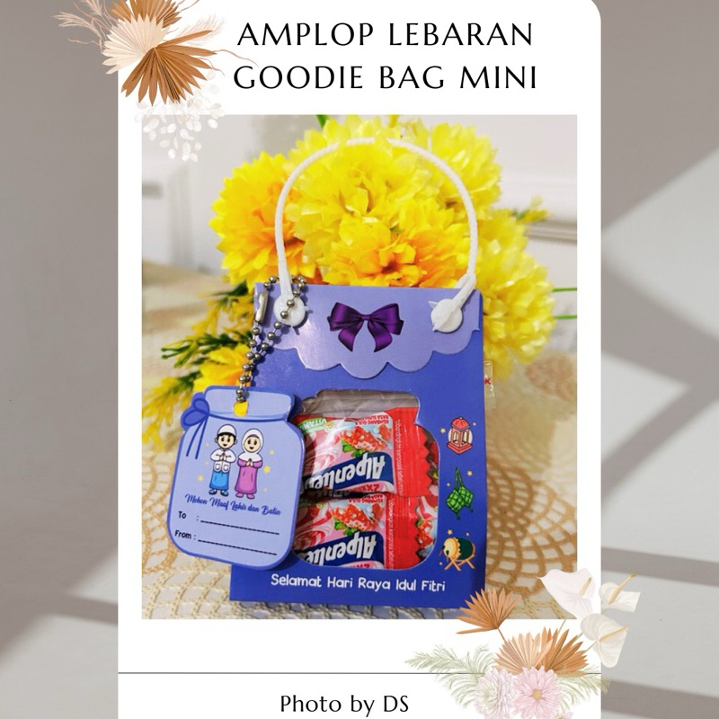 

DS - (8pcs) Amplop Lebaran Tas Goodie Bag Mini/Amplop THR Lebaran 2025