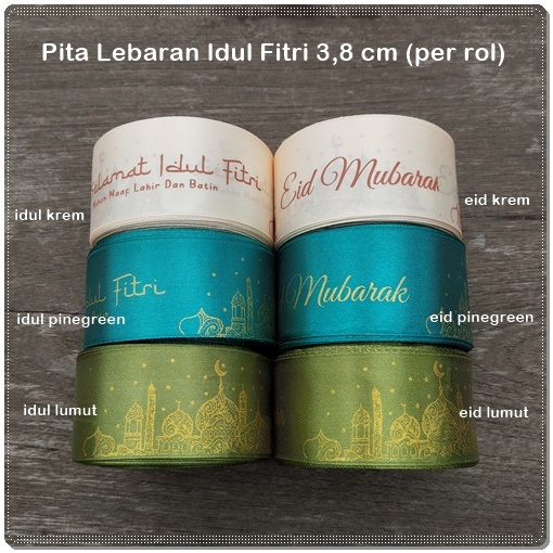 

GALB-211 : Pita Idul Fitri / Pita Lebaran 3,8cm (per rol)