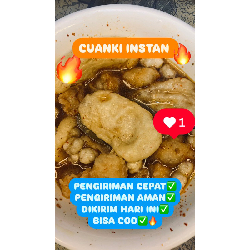 

CUANKI INSTAN TERMURAH PENGIRIMAN CEPAT