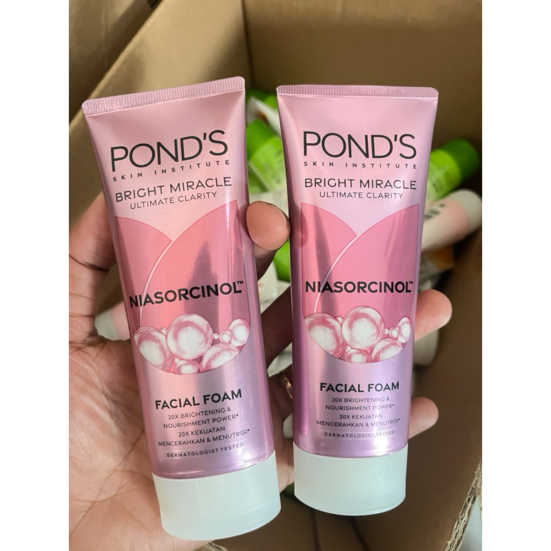 ponds niasorcinol facial foam 100gram
