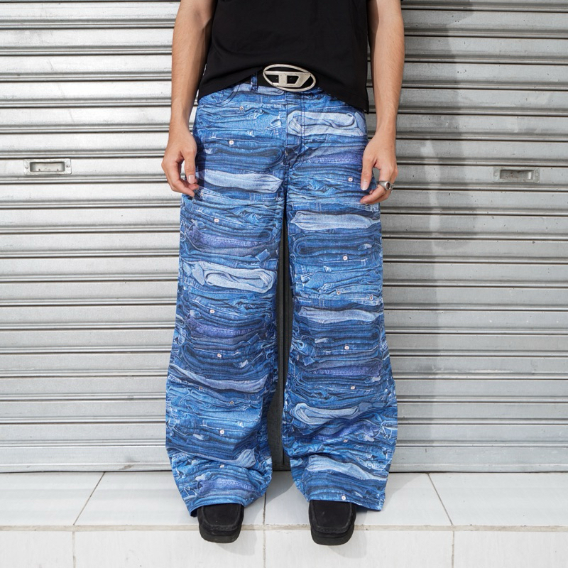 DEMOAN - SPAM BAGGY JEANS