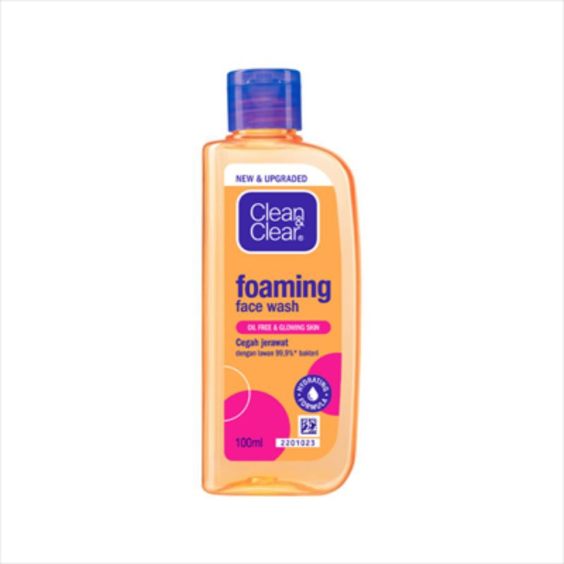FACIAL WASH CLEAN AND CLEAR|CLEAN & CLEAR|SABUN CUCI MUKA 100ML
