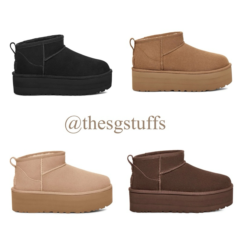 UGG Woman's Classic Ultra Mini Platform Boots/sepatu boot wanita winter shoes