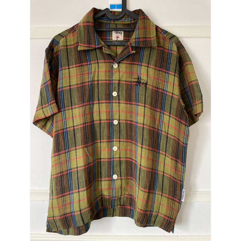 Stussy kemeja flanel authentic made in usa