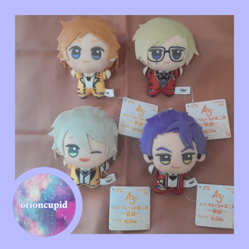 Chibigurumi A3 Juza, Sakyo, Kazunari, Tenma
