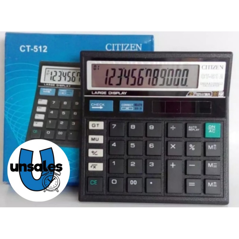 

KALKULATOR CITIZEN CT 512 - 12 Digit BEST QUALITY
