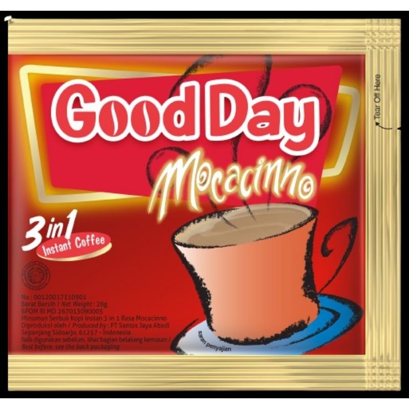 Kopi Good Day 1 Renceng