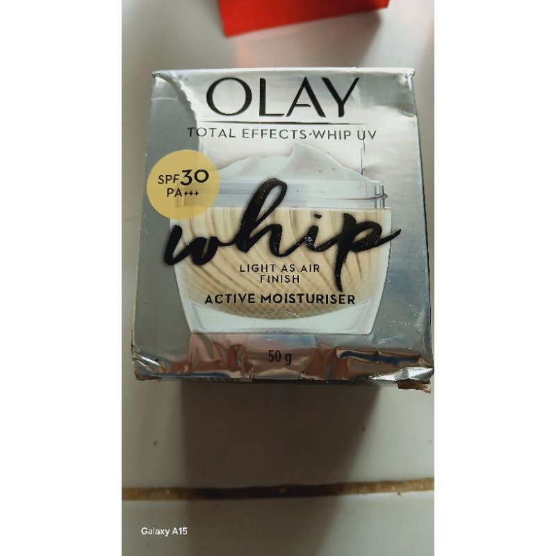 Olay Spf30 PA+++ Whip Active Moisturiser 50g