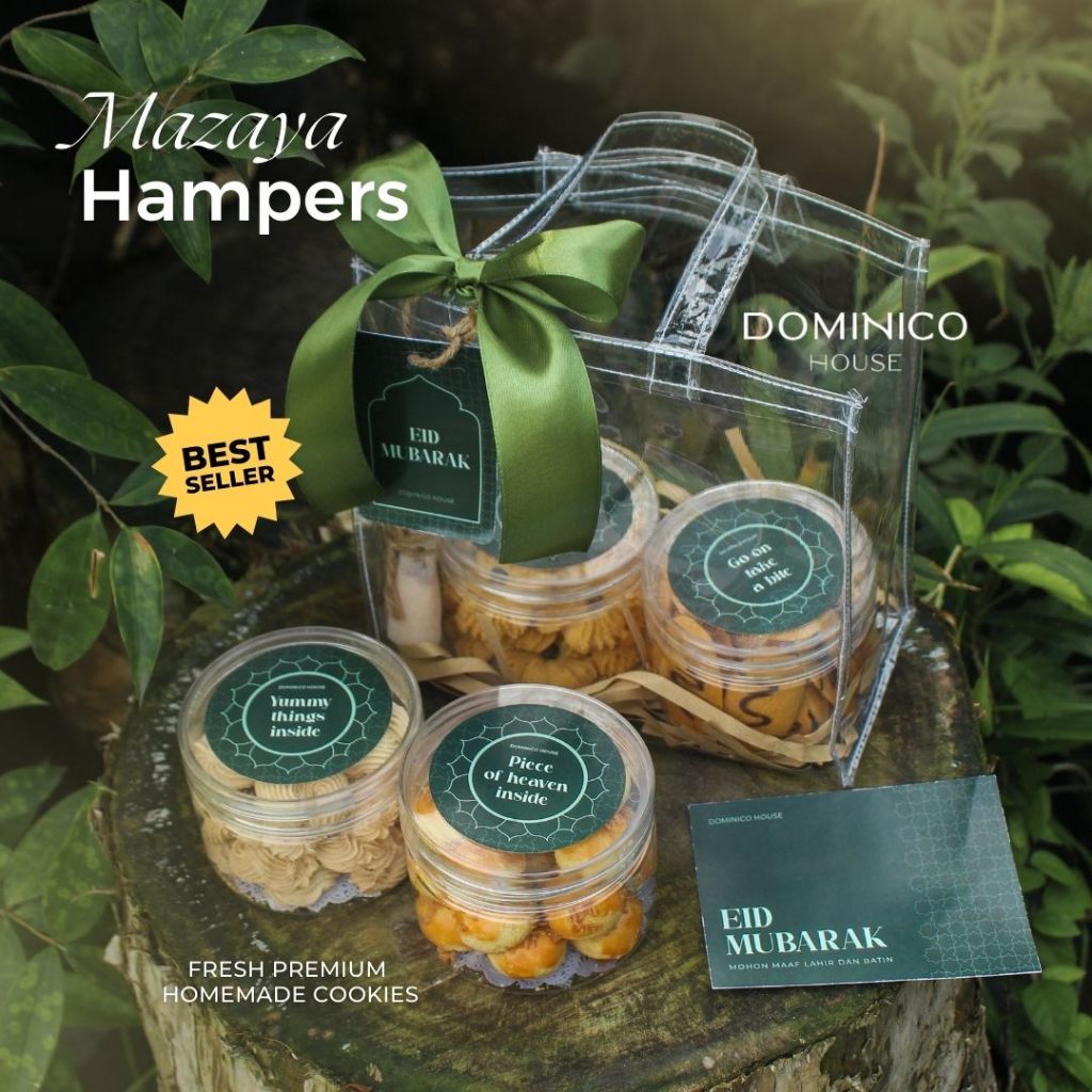 

HAMPERS LEBARAN MAZAYA KUE KERING COOKIES HOME MADE PREMIUM / PARCEL IDUL FITRI / GIFT BOX HARI RAYA EID MUBARAK AESTHETIC