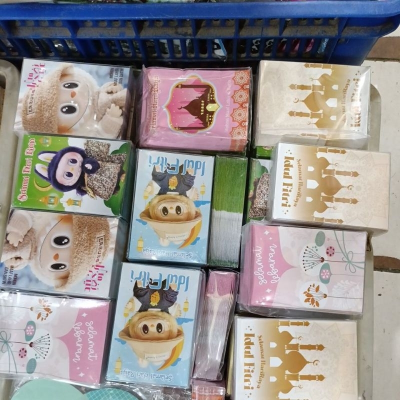 

(isi 50) Amplop Lebaran berbagai motif isi 50lembar