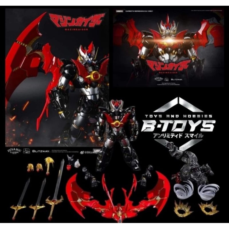 5pro Blitzway Carbotix Mazinkaiser Action Figure Metal Build