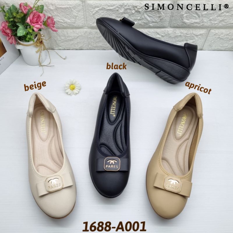 SEPATU FLAT KANTOR/KERJA PANSUS WANITA IMPOR