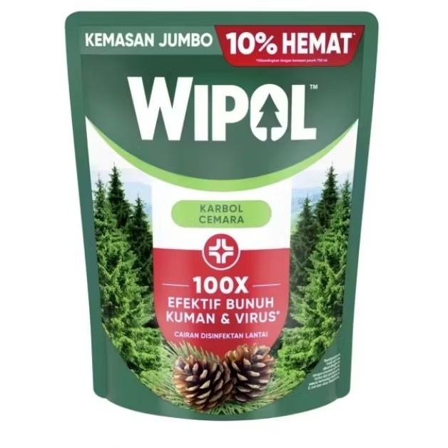 Wipol Karbol Cemara Jumbo 1.5 liter