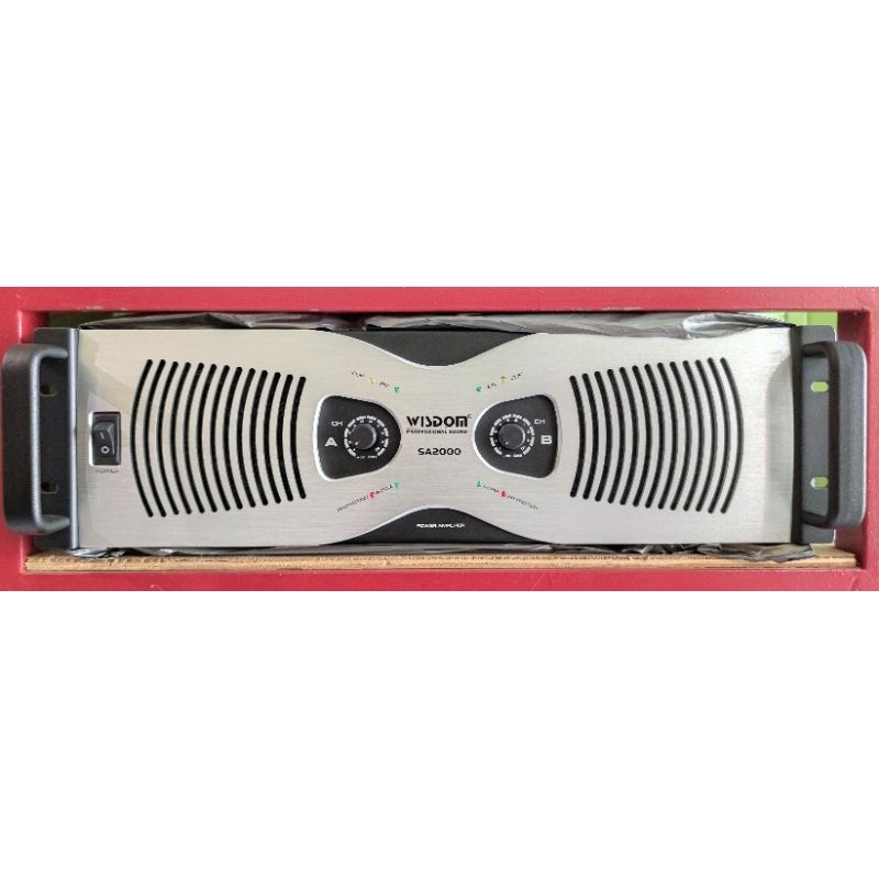 Power amplifier Wisdom SA2000 / power 2 channel wisdom