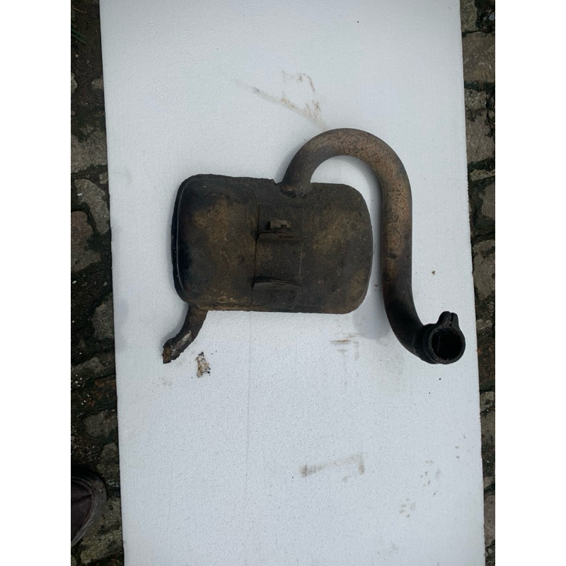 kenalpot vespa dgm kerut