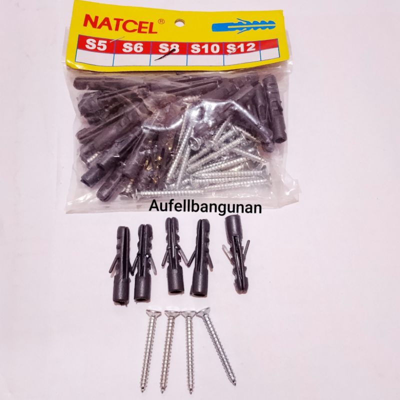 Piser sekrup set S8 / viser sekrup set S8 isi 25 pcs