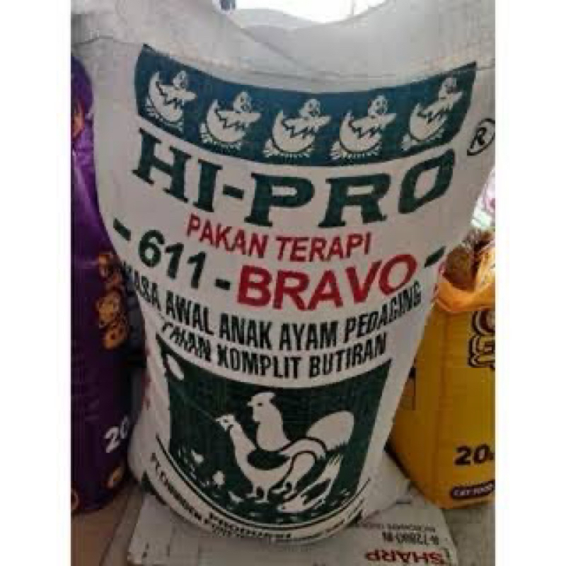 Pakan ayam 611 50kg