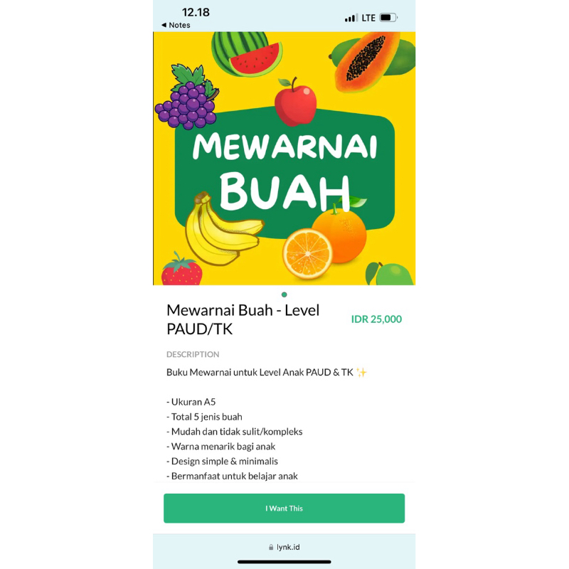 Buku Mewarnai Digital - Anak PAUD/TK