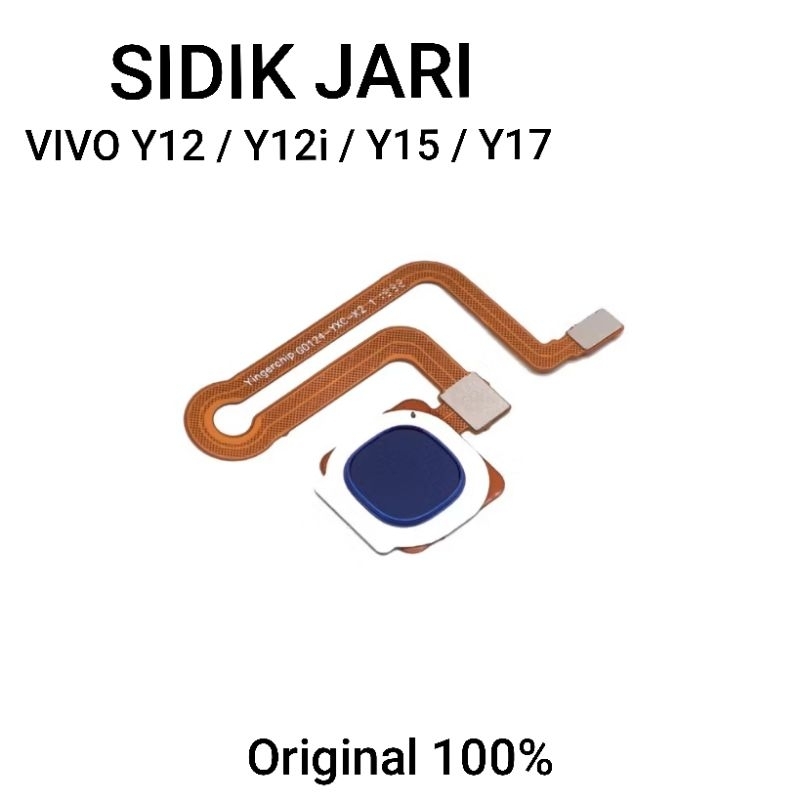 FINGER PRINT SIDIK JARI VIVO Y12 / Y12i / Y15 / Y17 FLEX SIDIK JARI ORIGINAL 100%