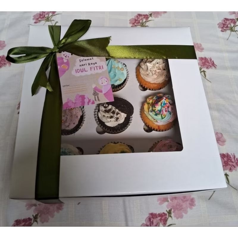 

9 reguler cupcake hari raya