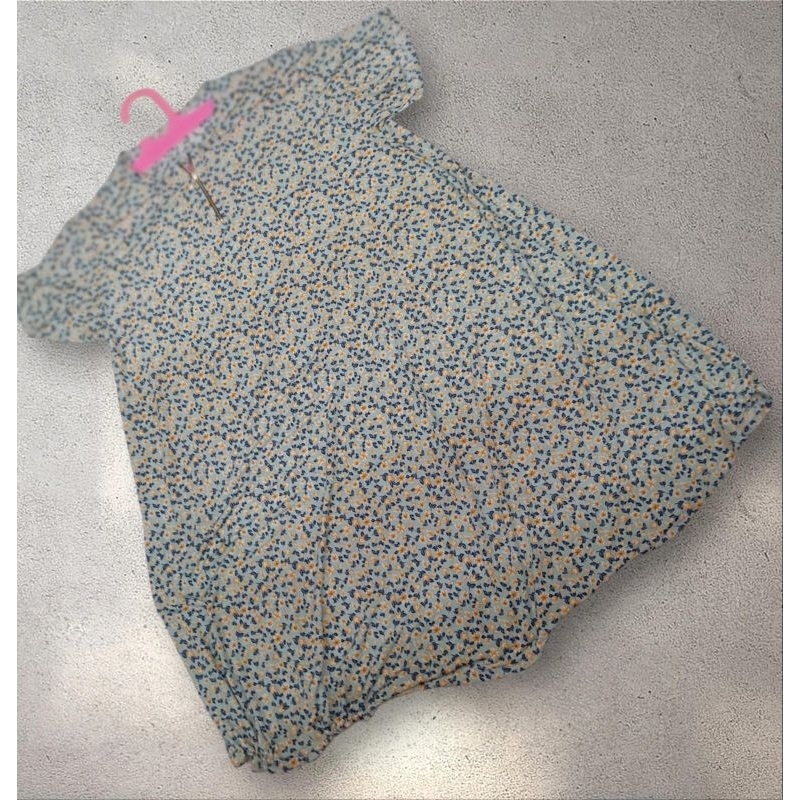 Daster Dress Wanita Jersey Korea Rok Klok Payung Zipper Resleting Kekinian