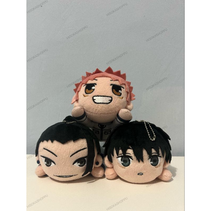 [JJK] READY STOCK OFFICIAL Boneka Nesoberi Jujutsu Kaisen Sedang Movie 0 Geto & Paint Gojo Yuji Yuta
