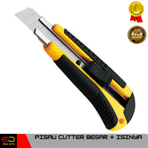 

PISAU CUTTER BESAR + ISI KUALITAS PATEN TAJAM TERMURAH