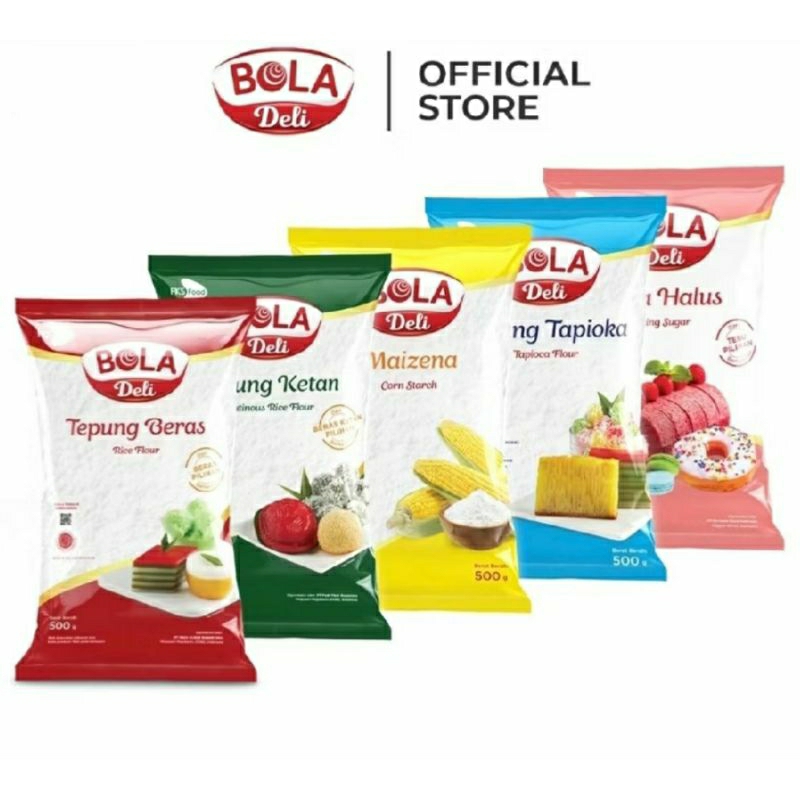 

TEPUNG BOLA DELI 500 GR ALL VARIAN