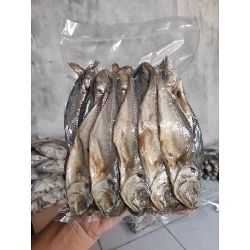 

Promo Ikan Asin Teros Peda kering kemasan 1kg vacum murah
