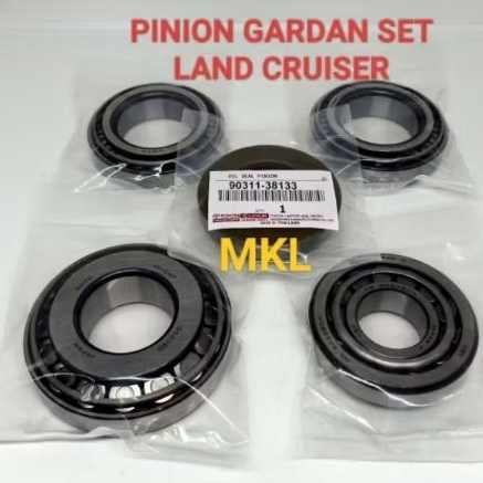 bearing pinion gardan set toyota LAND CRUISER FJ40 FJ55 BJ40 diesel  (5 item dan seal)
