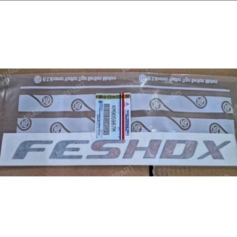 Stiker FESHDX Euro Original Feshdx  Untuk Canter stiker
