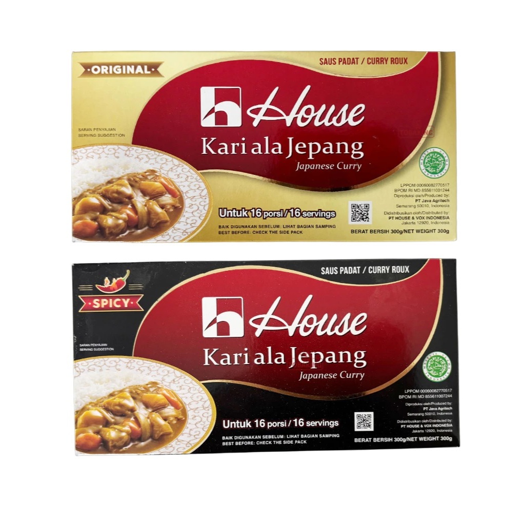 

House Curry Japanese Bumbu Kari Jepang 300gr HALAL / Kari Jepang