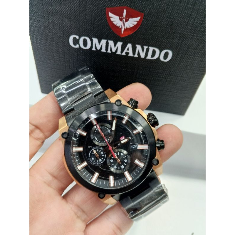 Commando CM7007G-3BRGDB#CM7007G-3BRGDB#Commando CM7007G#Jam tangan pria Commando CM7007G#Mam watch C