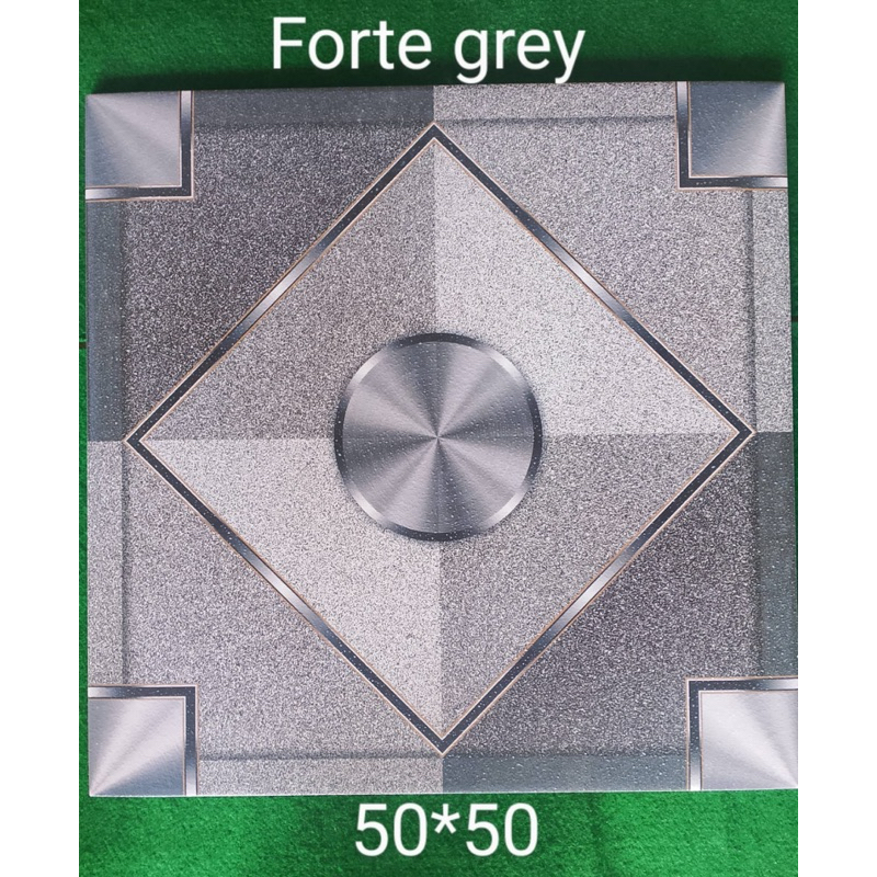 Keramik Ramiro 50x50 Forte Brown | Forte Grey | Keramik Lantai | Keramik Kasar | Keramik Matte
