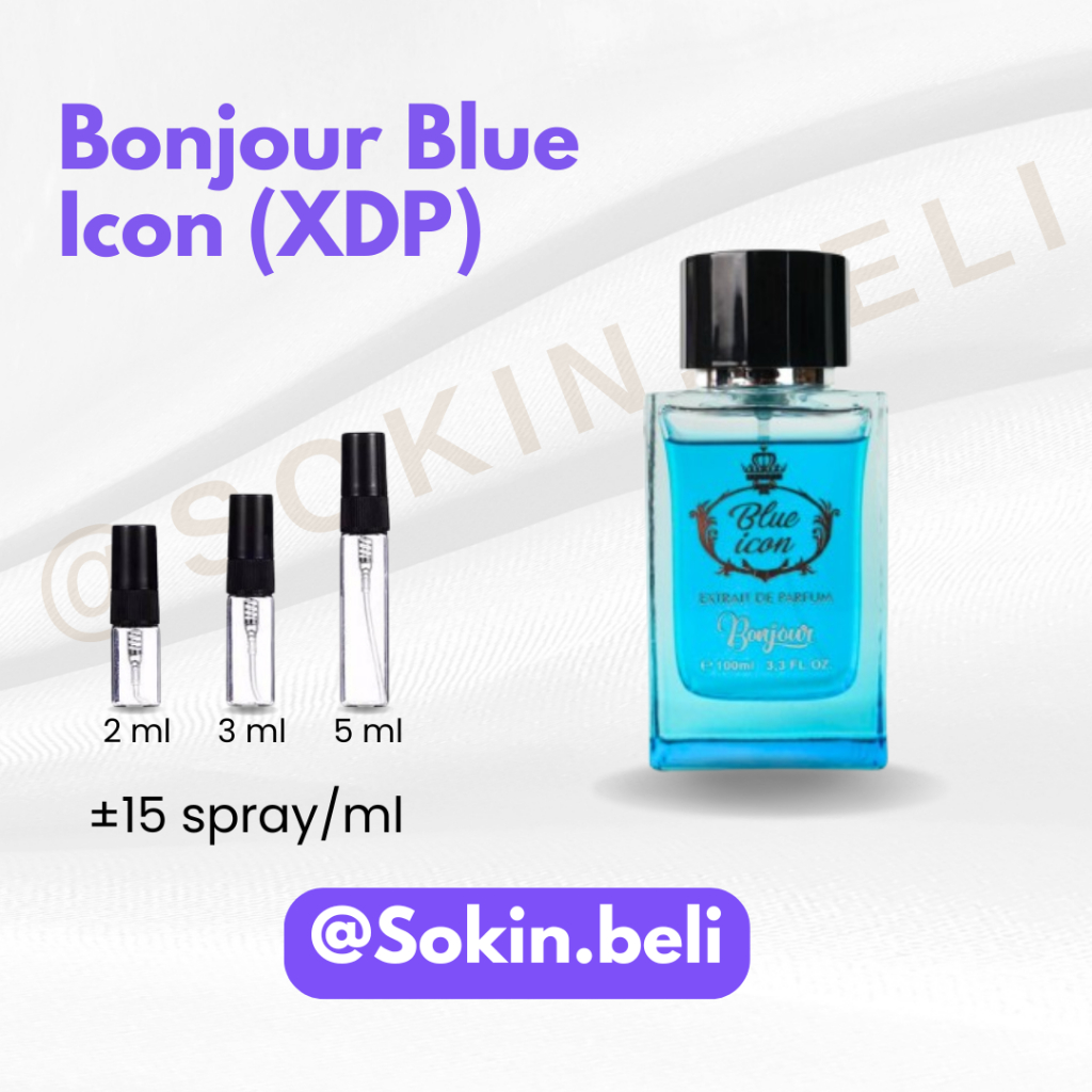 Decant Parfum Bonjour Blue Icon Extrait De Parfum