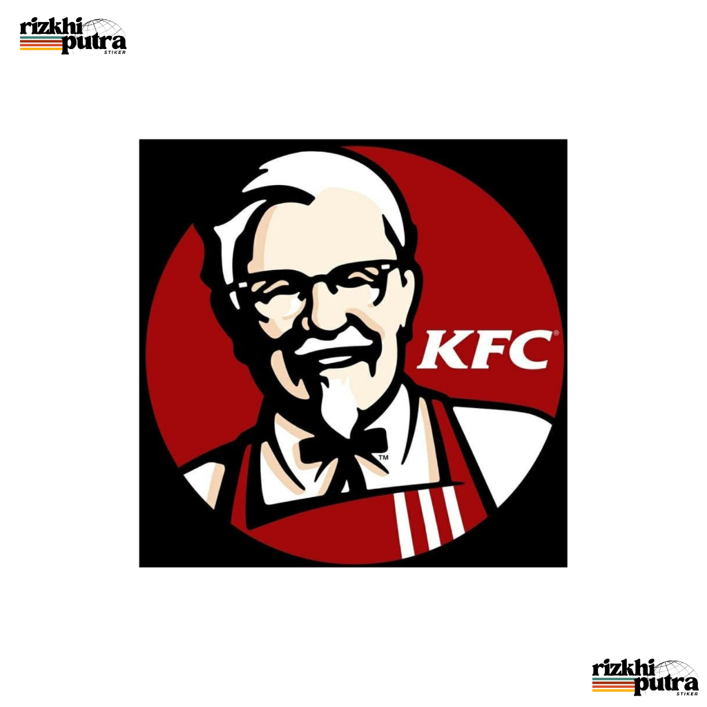 

sticker vinyl Glossy Waterproof Stiker Case Hp Laptop KFC