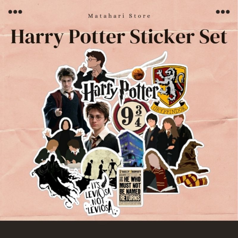 

Sticker Pack _ Harry Potter A6 (17 pcs)