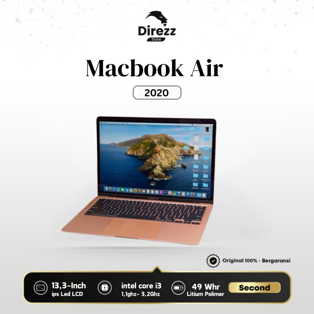 Macbook Air M1 2020 Second Resmi