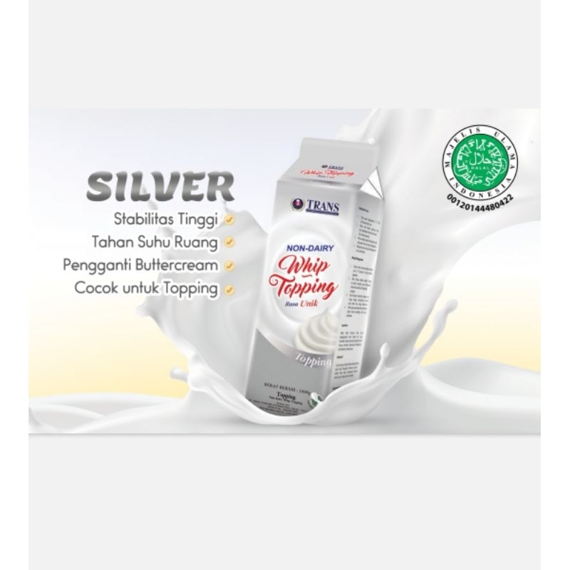 

TRANS WHIPPING SILVER 1000 ML