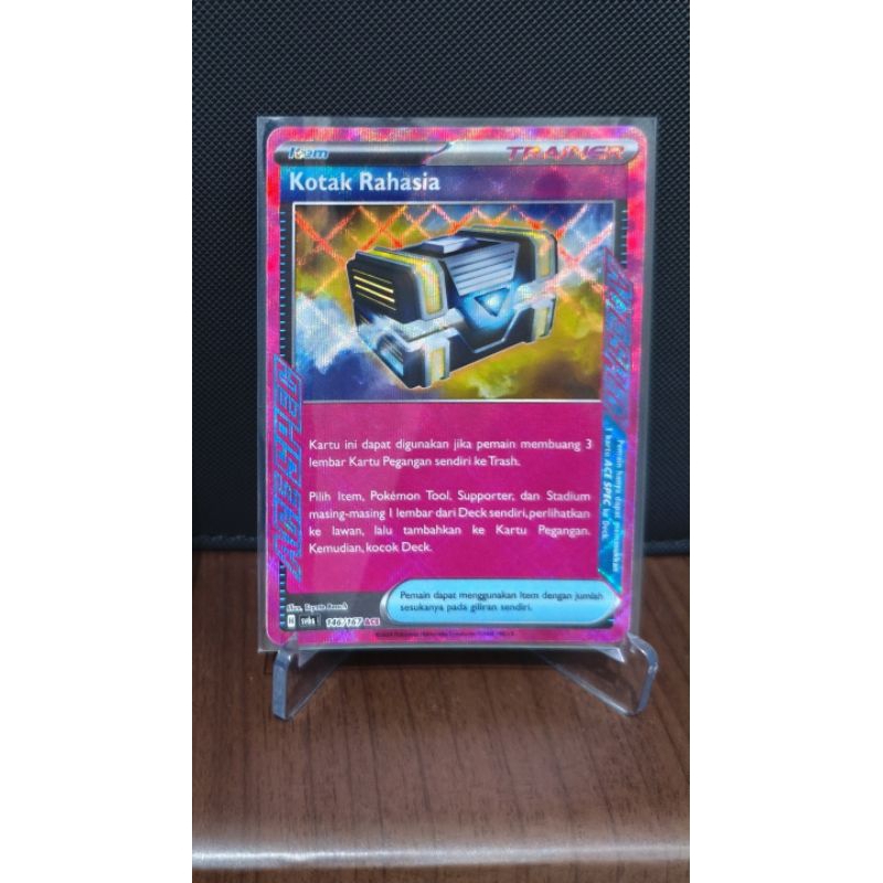 Kartu Pokemon Kotak Rahasia Ace