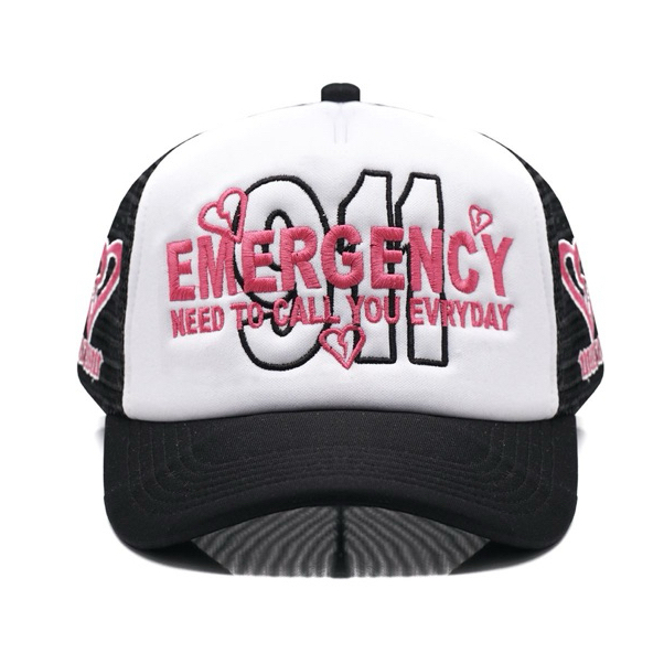 Marcher.ltd Trucker Hat Gency Black /Topi Jaring /Topi Pria Wanita