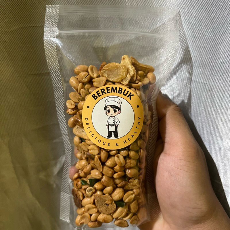 

Kacang Bawang Panggang 100 g, Kacang Panggang Berembuk