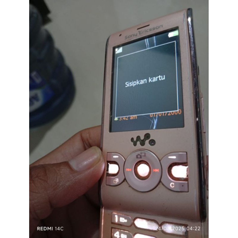 sony Ericsson slide jadul